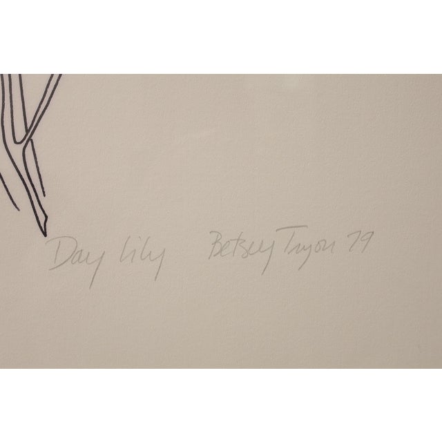 Wood Betsy Tryon Framed Botanical, DTD 1978 (Sold Individually) For Sale - Image 7 of 7