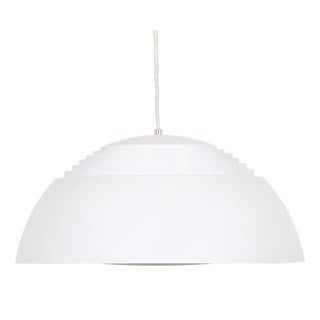White Royal Pendant Lamp by Arne Jacobsen for Louis Poulsen, 1970s For Sale