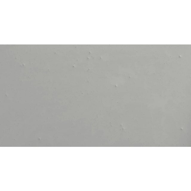 Contemporary BACKDROP Adhesive Sample Swatch in Off The Record (Cool, Clean Gray) For Sale - Image 3 of 5