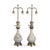 19th Century Frosted Glass Lamps, Set of 2 For Sale - Image 6 of 6