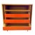 Mid 20th Century Vintage Danish Midcentury Tambour Sideboard For Sale - Image 5 of 9