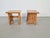 1960s Vintage Brutalist Elm Stool, Denmark, 1960, Set of 2 For Sale - Image 5 of 5