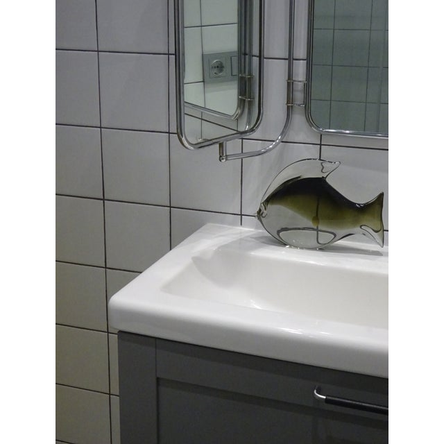 Grey Murano Glass Fish, 1960s For Sale - Image 4 of 13