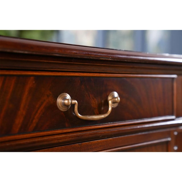Niagara Furniture Mahogany Credenza For Sale - Image 6 of 12