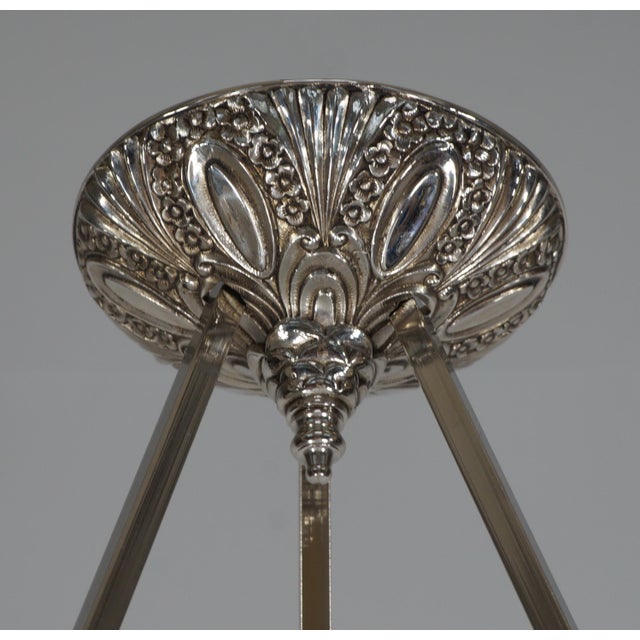 1930s 1930s French Art Deco Pendant Light by Jany - France For Sale - Image 5 of 8