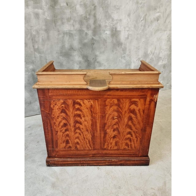 Brown Antique Counter Shop in Elm, 1890s For Sale - Image 8 of 16