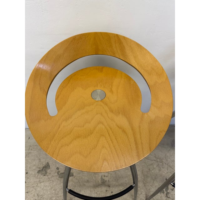 Sigurdur Thorsteinsson Lyra Bar Stools for Magis, Italy - A Pair For Sale - Image 12 of 18