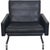 Vintage PK31 Chair in Black Aura Leather by Poul Kjærholm, 1980s For Sale - Image 18 of 18