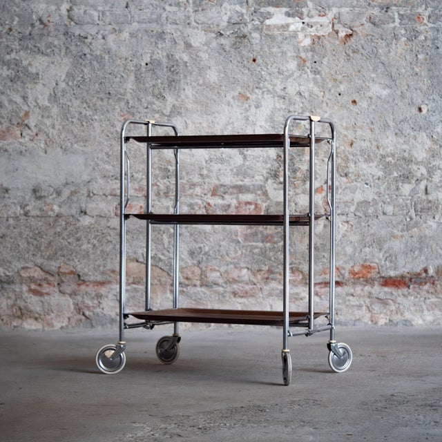 Italian Serving Trolley, 1960s For Sale - Image 11 of 15
