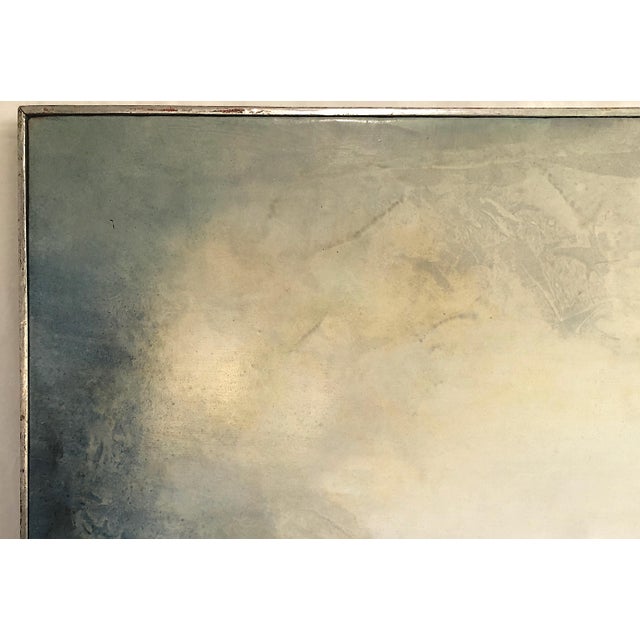 Late 20th Century Rare Late 20th-Century Signed Mexican Abstract Expressionist Painting by Wita Wygard For Sale - Image 5 of 11