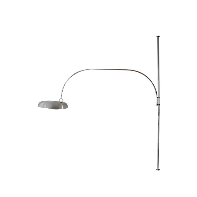 Italian Clamped Bowing Lamp by Pirro Cuniberti for Sirrah Imola, 1970s For Sale