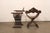 Coffee Mid 20th Century Spanish Carved-Walnut Savonarola Chairs For Sale - Image 8 of 11