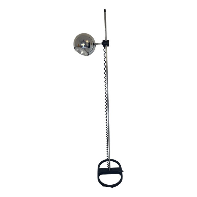 Space Age Chromkugel Eyeball Floor Lamp by Staff Leuchten, 1970s For Sale