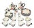 Villeroy & Boch Wild Rose Tea Set - Service for 8 For Sale