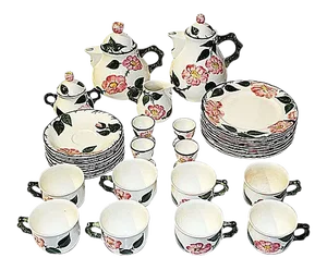 Villeroy & Boch Wild Rose Tea Set - Service for 8