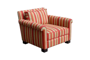 Custom Sunbrella Upholstered Club Chair
