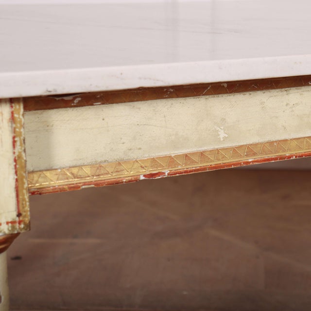 Italian Painted Coffee Table, 1890s For Sale - Image 5 of 8