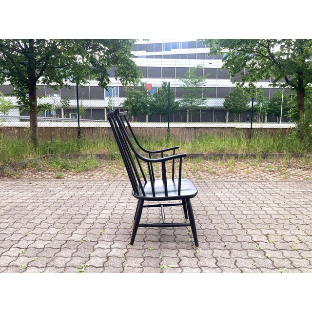 Wood Grandessa Armchair by Lena Larsson for Nesto, 1960s For Sale - Image 7 of 18