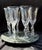 Set of 6 Vintage Igor Carl Fabergé (1907–1982) Crystal Champagne or Wine Glasses. Igor was the grandson of Peter Carl...