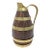 Antique French Oak & Brass Miniature Wine Jug For Sale