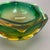 Murano Green Glass Sommerso Block Cube Ashtray from Flavio Poli, Italy, 1970s For Sale - Image 15 of 18