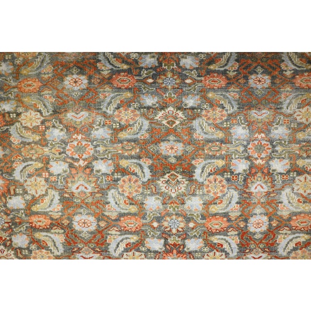 Antique Herati Persian Rug - 7'2" x 10'2" For Sale In New York - Image 6 of 10