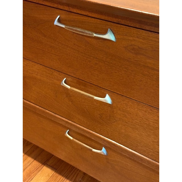 1960s Drexel Modern Mid Century Credenza Dresser Buffet For Sale - Image 5 of 13