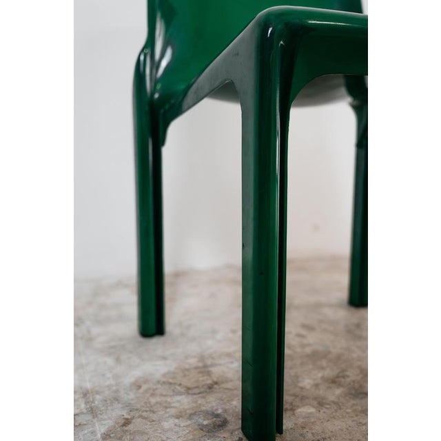 Green Selene Chairs by Vico Magistretti for Artemide, 1960s, Set of 8 For Sale - Image 8 of 18