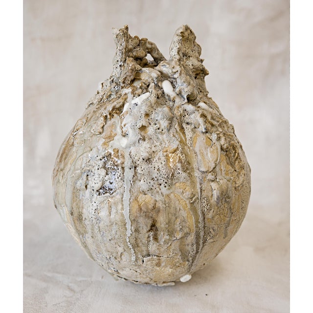Contemporary Fragment Moon Vase -Fubuki I Handmade One of a Kind For Sale - Image 3 of 10