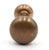 Vintage Classic dark patina brass plain round passage door knobs. Priced as a pair of knobs with a spindle. Good condition...