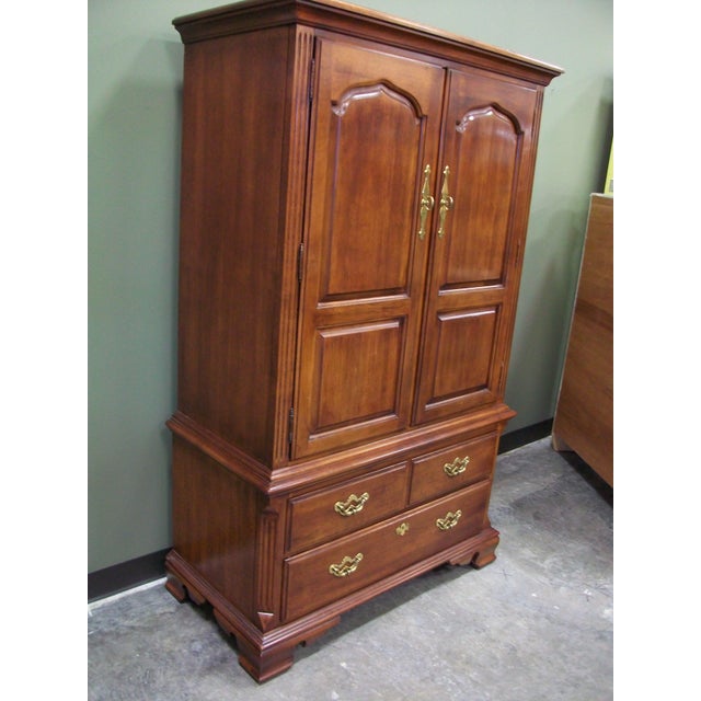 Thomasville Collectors Cherry Armoire Chairish