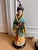 1970s Signed Domenico Poloniato Monumental Italian Chinoiserie Figural Lamps With Original Pagoda Shades - a Pair For Sale In Chicago - Image 6 of 11