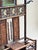 Victorian Bamboo Coat Stand with Mirror and Umbrella Stand, 1890s For Sale - Image 6 of 11