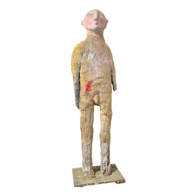Pablo Alonso Herraiz, Sculpture of Saint Sebastian, 1995, Pine For Sale