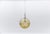 Large Yellow Murano Glass Ball Pendant Lamp by Doria, Germany, 1960s For Sale - Image 4 of 8