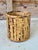 English Vintage Coastal Tortoise Bamboo Wastebasket / Cachepot Planter For Sale - Image 3 of 9