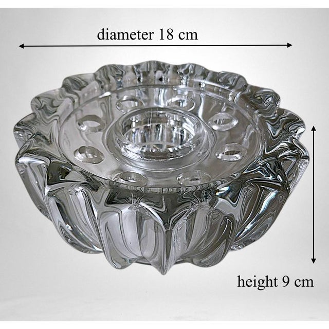 Art Deco Pierre D’Avesn Flower Holder / Glass Bowl For Sale - Image 18 of 18