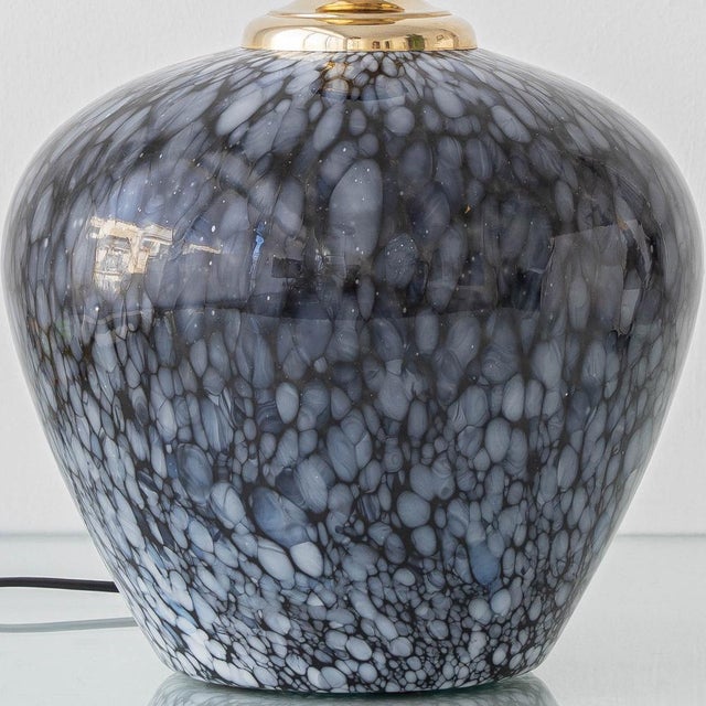 1970s Murano Glass Table Lamp by Venini, Italy, 1970s For Sale - Image 5 of 15