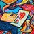 This is a one of a kind original cubist acrylic painting on canvas by San Diego artist, Alexander Arshansky. Its...