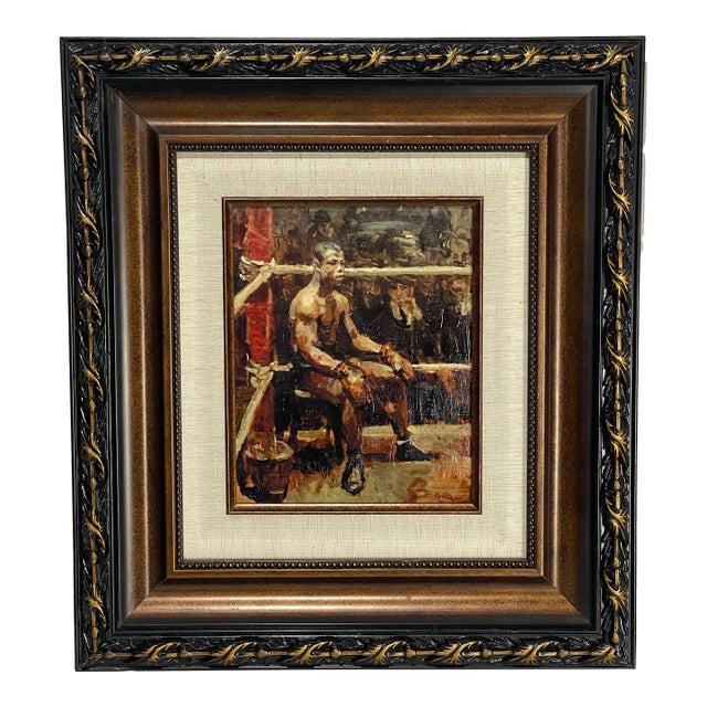 The Boxer — After Isaac Israëls, C. 1914 — Hand-Textured Fine Art Print For Sale