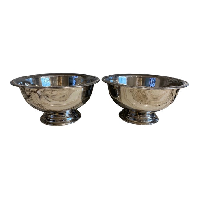 Silver Golf Pga Tournament Palm Beach Prizes, Pair For Sale