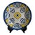 Tiffany & Co. Este Ceramiche Made in Italy Decorative Plate, Blue Yellow Floral For Sale