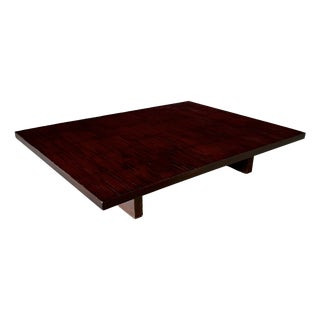 Bamboo Opium Coffee Table attributed to Axel Vervoordt, Belgium 1980s For Sale