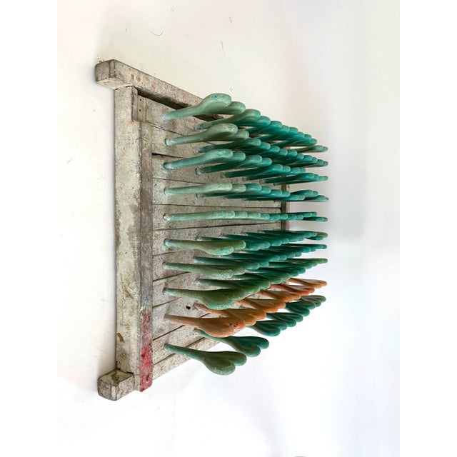 Vintage Industrial Heart Balloon Mold Wall Sculpture For Sale In Los Angeles - Image 6 of 8