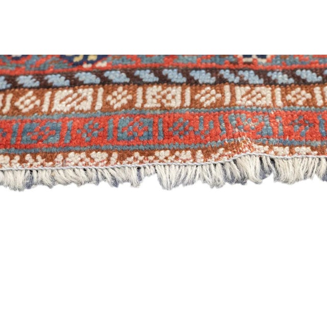 Antique Qashqai Shekarlou Rug 5'8'' X 7'7'' For Sale - Image 10 of 12
