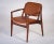 Arne Vodder Set of Armchairs in Teak and Leather by Arne Vodder for Vamo, Denmark, 1960s For Sale - Image 4 of 12