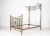 19th Century English Half Tester Brass Double Bed Frame For Sale - Image 3 of 17