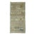 Pictorial Silver Brown Baby Blue Chinese Art Deco Mat Size Rug - 1'10" x 3'7" For Sale