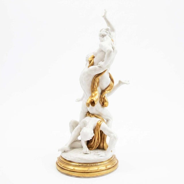 1960s Giuseppe Cappè, Nude The Rape of Proserpina, 1963, Porcelain For Sale - Image 5 of 8