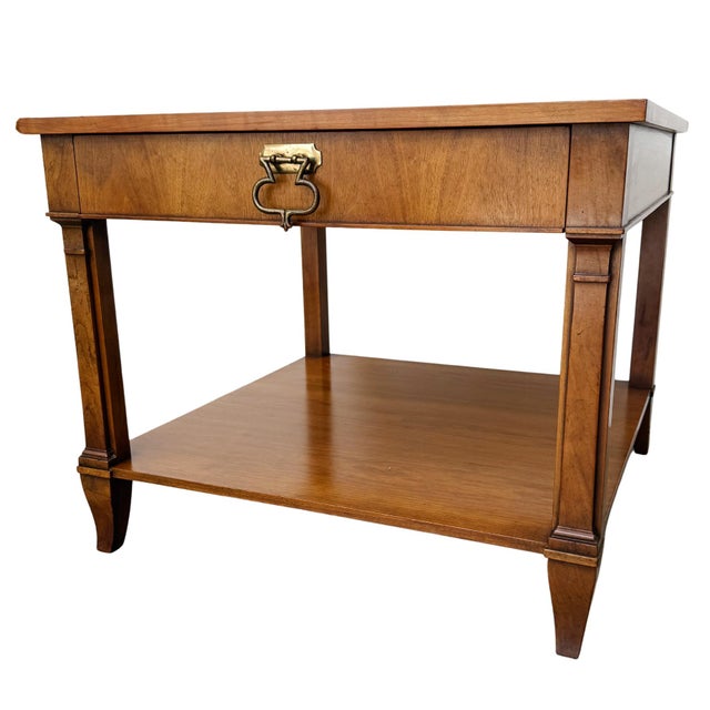 Baker Furniture Company 1970s Baker Furniture French Regency Cherry Side Tables - A Pair For Sale - Image 4 of 17